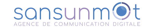 logo sansunmot agence de communication