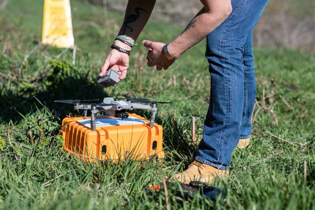 pilote de drone professionnel