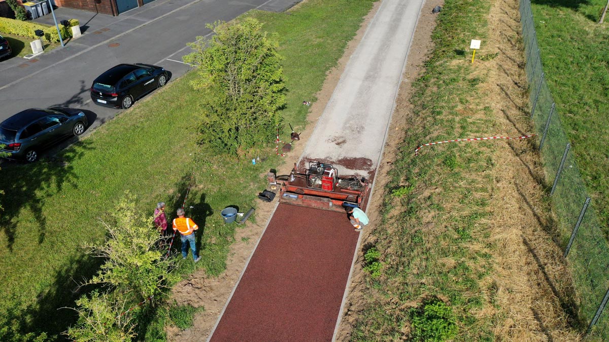 Lire la suite à propos de l’article Suivi de chantier par drone d’une nouvelle piste cyclable écologique