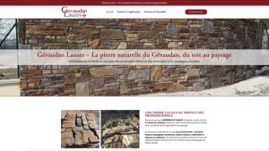 création site pierre naturelle